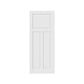80" X 30" White Wood Slab Door