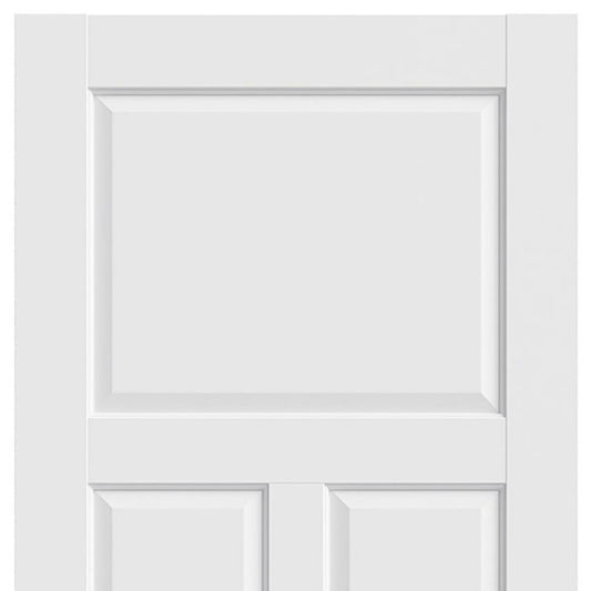 80" X 32" White Wood Slab Door