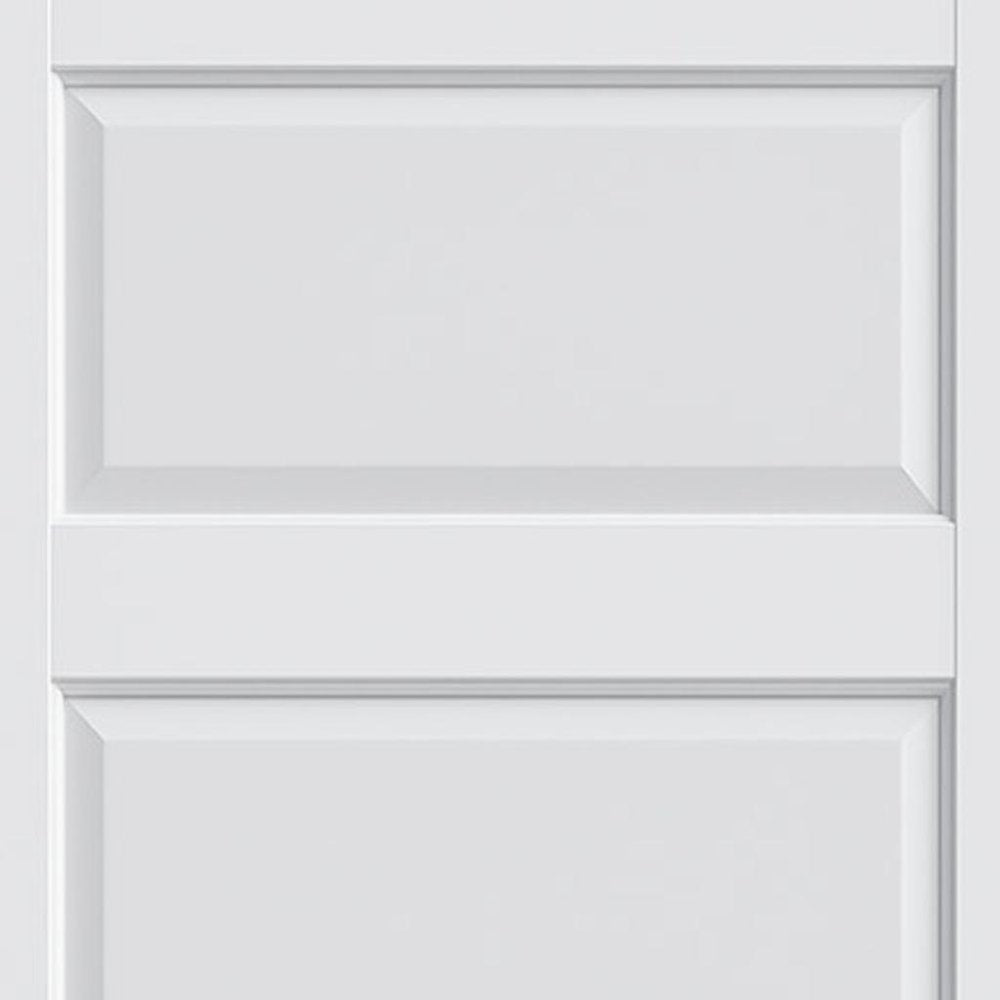 80" White Wood Slab Door