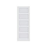 80" White Wood Slab Door