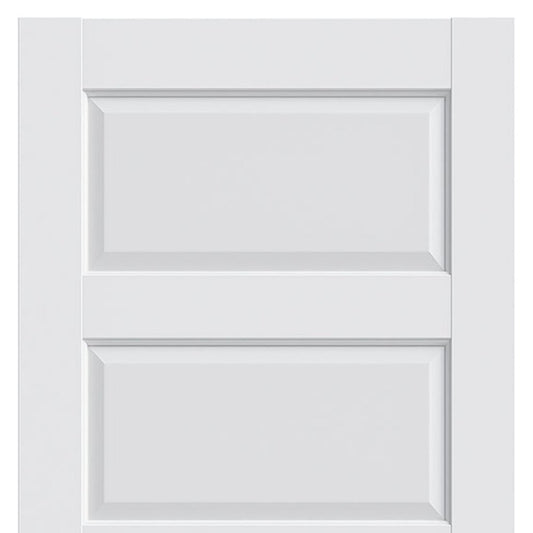 80" X 30" White Wood Slab Door