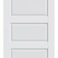80" X 36" White Wood Slab Door