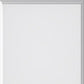 80" White Glass French Doors