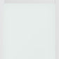 80" X 24" White Wood And Glass Slab Door