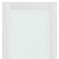 80" X 32" White Wood And Glass Slab Door