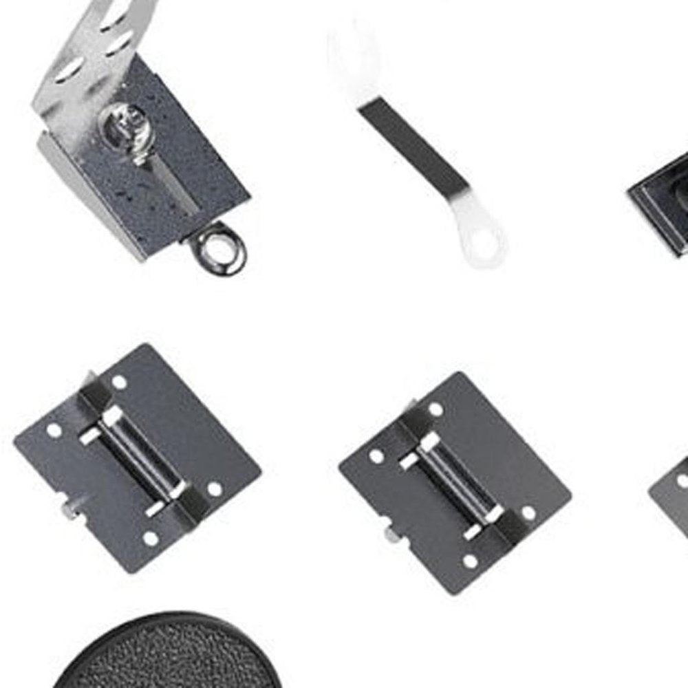 Set Of Two 78" White Wood Bi-Fold Door