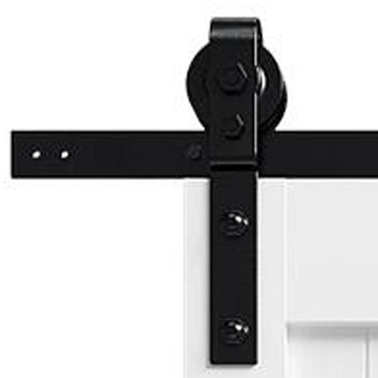 Set Of Two 84" X 32" White Wood Bi-Fold Door