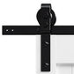 Set Of Two 84" X 32" White Wood Bi-Fold Door