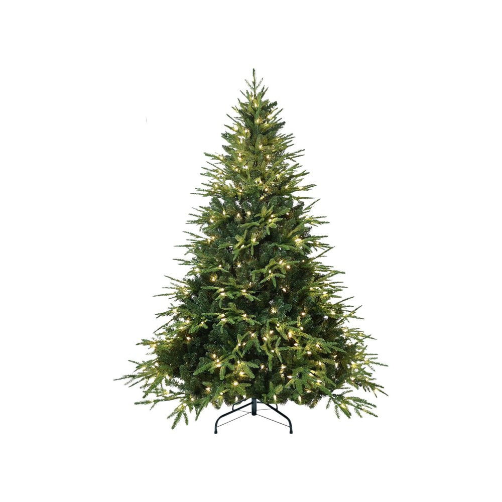 4' Pre Lit Full Pine Christmas Tree With Decorations