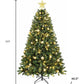 7.5' Pre Lit Full Tropical Christmas Tree With Decorations