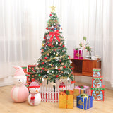 5' Pre Lit Full Tropical Christmas Tree With Decorations