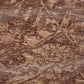 50" X 70" Burgundy And Brown Damask Polyester Woven Plush Throw Blanket
