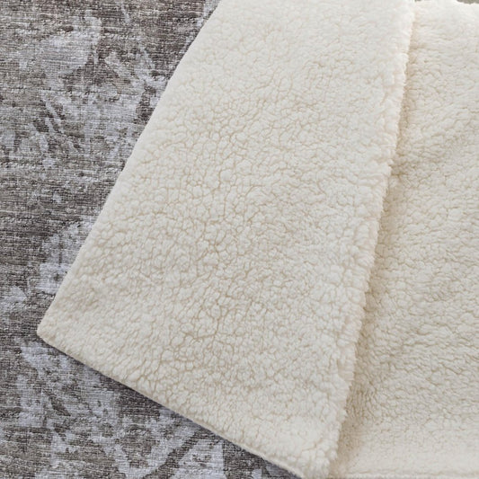 50" X 70" Brown And Beige Damask Polyester Woven Plush Throw Blanket