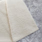 50" X 70" Gray And Ivory Damask Polyester Woven Plush Throw Blanket