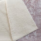 50" X 70" Pink And Ivory Damask Polyester Woven Plush Throw Blanket