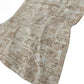 50" X 70" Beige And Ivory Damask Polyester Woven Plush Throw Blanket