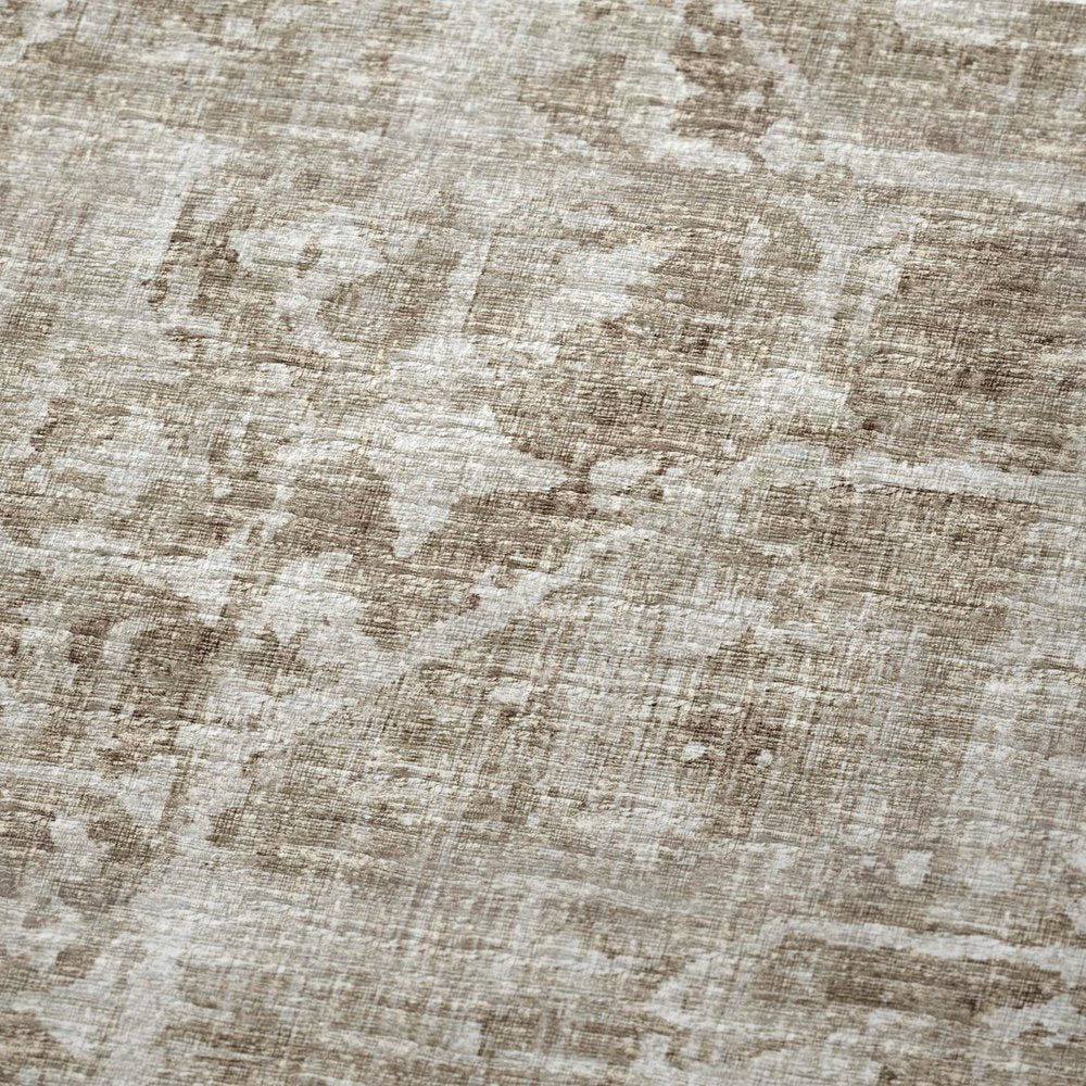 50" X 70" Beige And Ivory Damask Polyester Woven Plush Throw Blanket