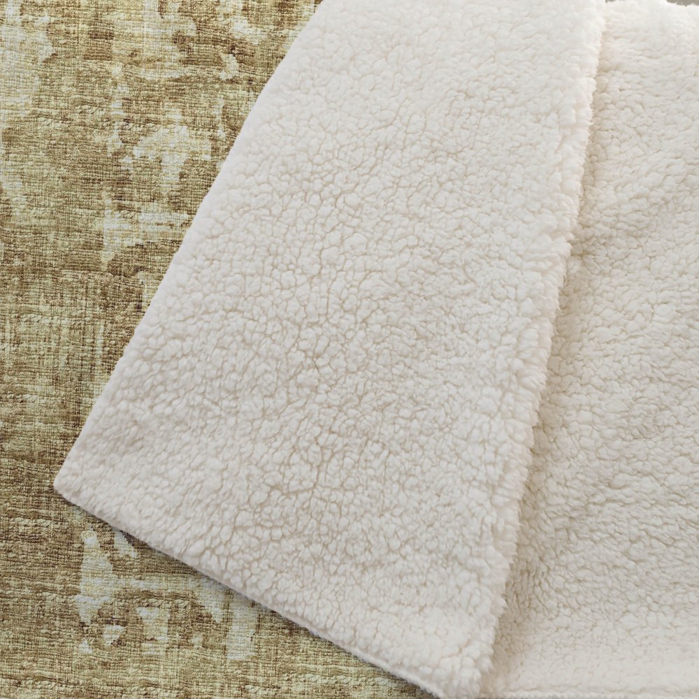 50" X 70" Beige And Tan Damask Polyester Woven Plush Throw Blanket