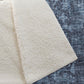 50" X 70" Navy Blue And Gray Damask Polyester Woven Plush Throw Blanket