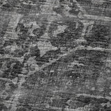 50" X 70" Black And Gray Damask Polyester Woven Plush Throw Blanket