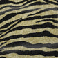 50" X 70" Beige And Black Zebra Plush Throw Blanket
