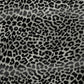 50" X 70" Gray And Black Animal Print Polyester Woven Plush Throw Blanket
