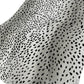 50" X 70" Pearl And Black Animal Print Plush Throw Blanket