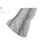 50" X 70" Gray And Ivory Animal Print Polyester Woven Plush Throw Blanket