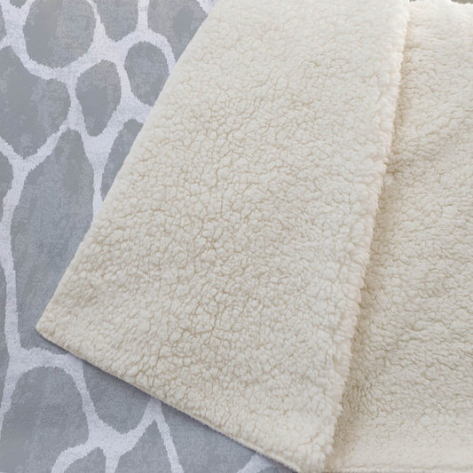 50" X 70" Gray And Ivory Giraffe Microfiber Plush Throw Blanket