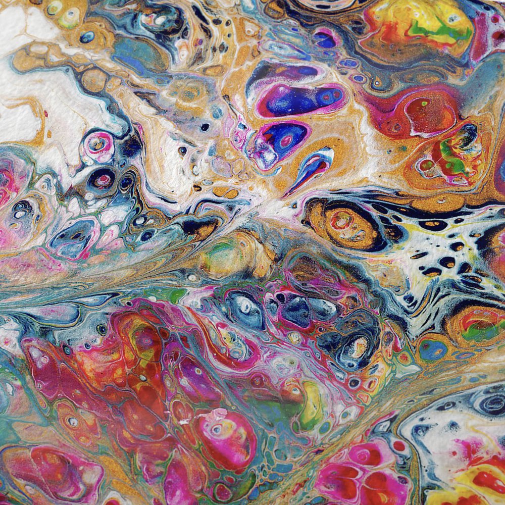 50" X 70" White Blue And Gold Abstract Polyester Woven Plush Throw Blanket