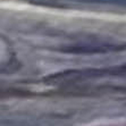 50" X 70" Lavender Blue And Ivory Abstract Microfiber Plush Throw Blanket