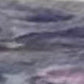 50" X 70" Lavender Blue And Ivory Abstract Microfiber Plush Throw Blanket