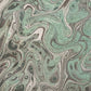 50" X 70" Mint Green And Ivory Abstract Polyester Woven Plush Throw Blanket