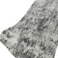 50" X 70" Gray And Silver Abstract Polyester Woven Plush Throw Blanket