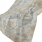 50" X 70" Beige And Gray Abstract Polyester Woven Plush Throw Blanket