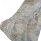 50" X 70" Gray And Coffee Abstract Plush Throw Blanket