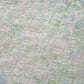 50" X 70" Green Teal And Beige Abstract Microfiber Plush Throw Blanket
