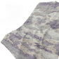 50" X 70" Purple Ivory And Gray Abstract Plush Throw Blanket
