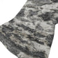 50" X 70" Black Ivory And Gray Abstract Polyester Woven Plush Throw Blanket