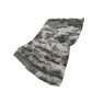 50" X 70" Black Ivory And Gray Abstract Plush Throw Blanket