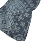 50" X 70" Blue And Teal Southwestern Polyester Woven Plush Throw Blanket