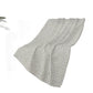 50" X 70" Linen And Ivory Abstract Polyester Woven Plush Throw Blanket