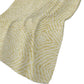 50" X 70" Yellow And Beige Abstract Polyester Woven Plush Throw Blanket