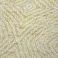 50" X 70" Yellow And Beige Abstract Polyester Woven Plush Throw Blanket
