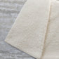 50" X 70" Ivory And Taupe Striped Polyester Woven Plush Throw Blanket