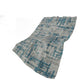 50" X 70" Gray And Blue Abstract Polyester Woven Plush Throw Blanket