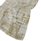 50" X 70" Coffee And Beige Abstract Polyester Woven Plush Throw Blanket