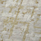 50" X 70" Coffee And Beige Abstract Polyester Woven Plush Throw Blanket