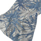 50" X 70" Blue And Gray Abstract Polyester Woven Plush Throw Blanket