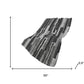 50" X 70" Charcoal And Gray Abstract Polyester Woven Plush Throw Blanket